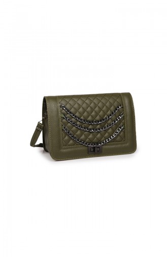 Khaki Shoulder Bag 144Z-03