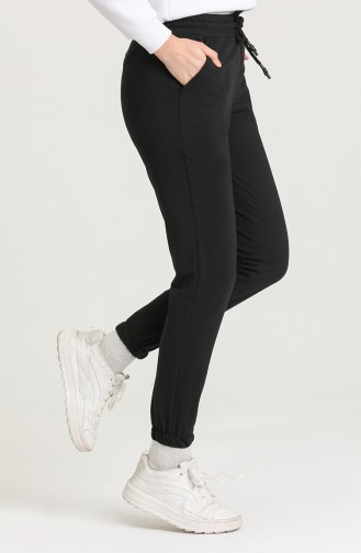 Pantalon Noir 7033-01