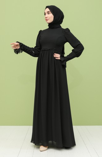 Robe Hijab Noir 2148-01