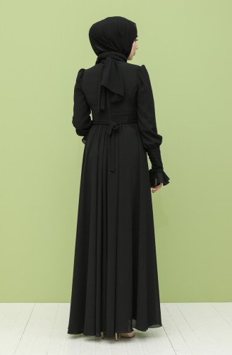 Robe Hijab Noir 2148-01