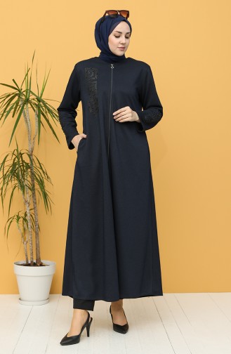 Abayas Bleu Marine 2034-01