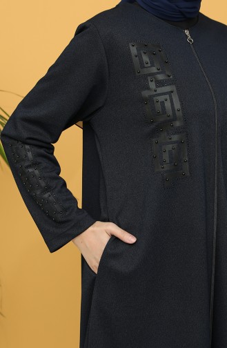 Abayas Bleu Marine 2034-01