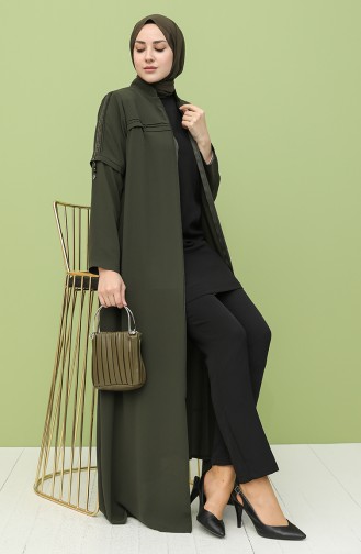 Khaki Abaya 2011-02