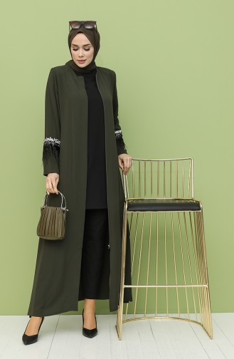 Khaki Abaya 2014-03