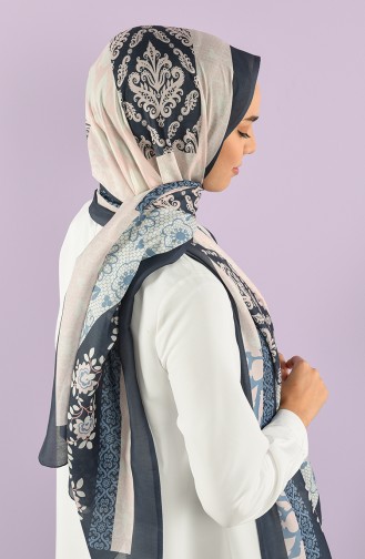 Light Navy Blue Shawl 95360-04