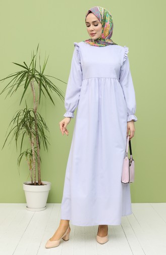 Lila Hijab Kleider 21Y8224-03