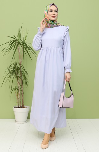 Lila Hijab Kleider 21Y8224-03