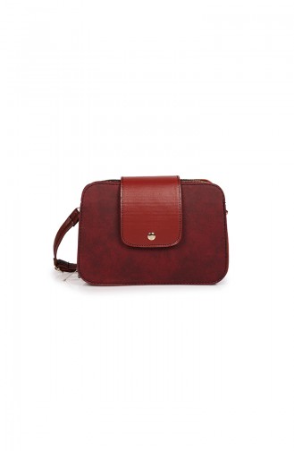 Claret red Shoulder Bag 69Z-02