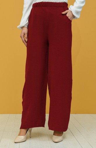 Claret red Broek 3004-05