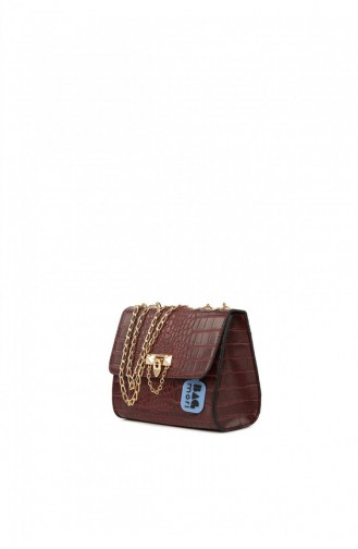 Claret Red Shoulder Bags 8682166066308