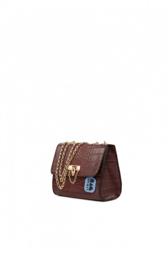 Claret red Shoulder Bag 8682166066308