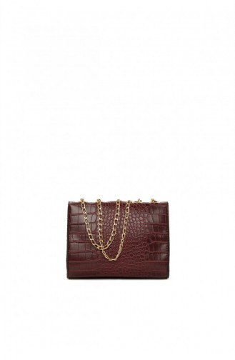 Claret red Shoulder Bag 8682166066308