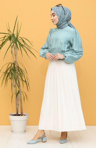 Blouse Turquoise 8303-01