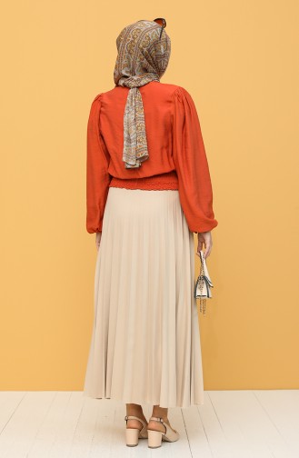 Orange Blouse 8303-05