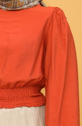 Orange Blouse 8303-05