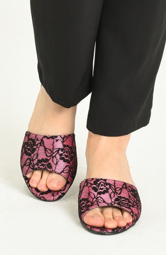 Fuchsia Summer Slippers 0526-22