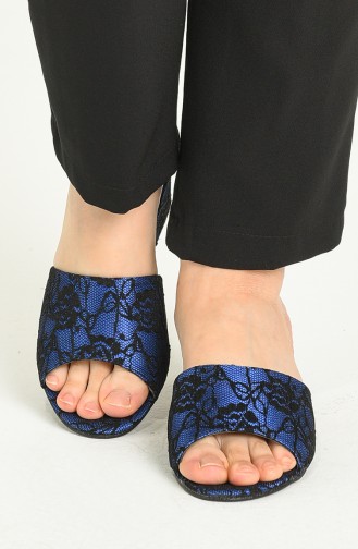 Navy Blue Summer slippers 0526-24