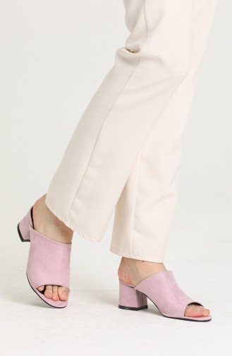 Lilac Summer slippers 9103-21