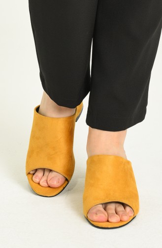 Mustard Summer slippers 9103-22