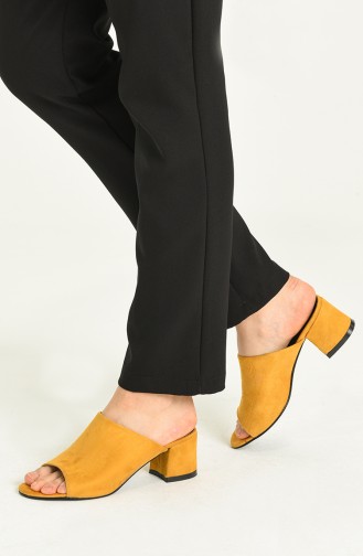 Mustard Summer slippers 9103-22