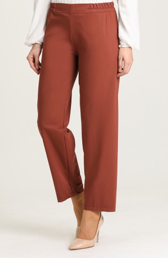 Pantalon Couleur brique 1983D-01