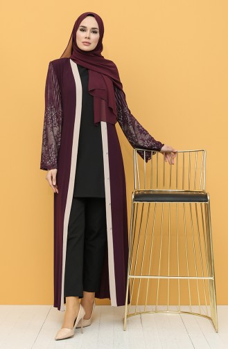 Abayas Plum 2018-04