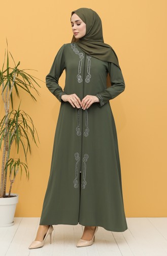 Khaki Abaya 2021-04