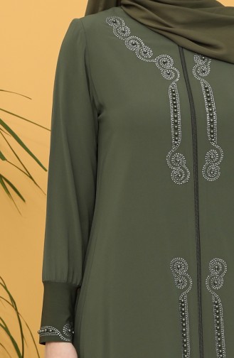 Khaki Abaya 2021-04