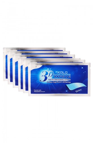 Xolo 6 Adet Diş Beyazlatma Bandı 3D White Professional Effects Diş Beyazlatma Bantları SM0299 Renkli
