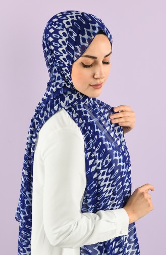 Saxon blue Sjaal 4990-01