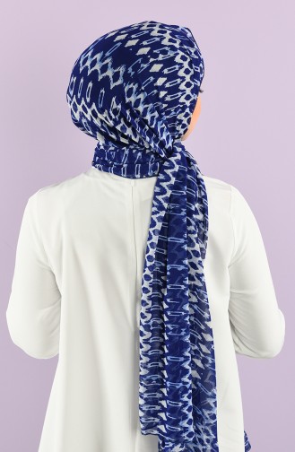 Saxon blue Sjaal 4990-01