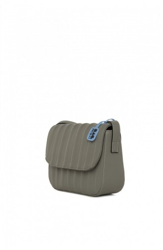 Gray Shoulder Bags 8682166066643