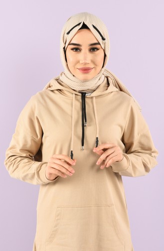 Beige Sjaal 1001-12