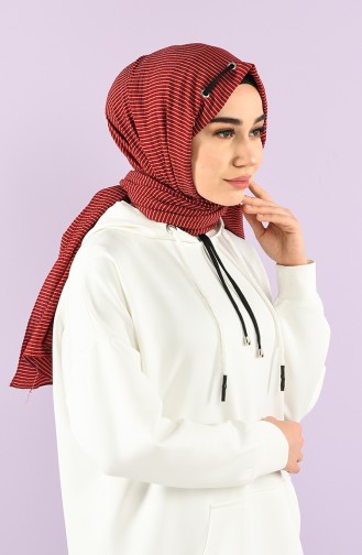 Claret Red Shawl 1001-02