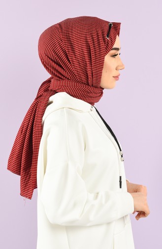 Claret Red Shawl 1001-02