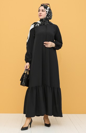Black Abaya 1407-01