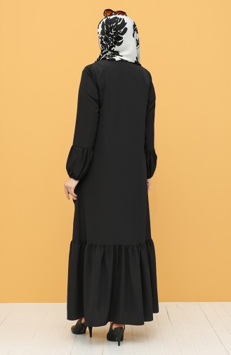 Black Abaya 1407-01