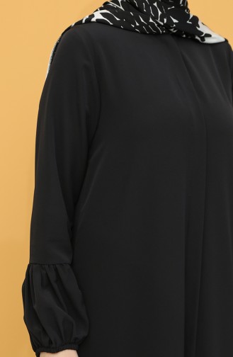 Black Abaya 1407-01