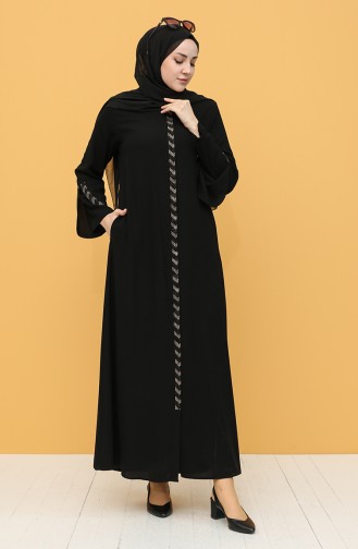 Black Abaya 2038-01