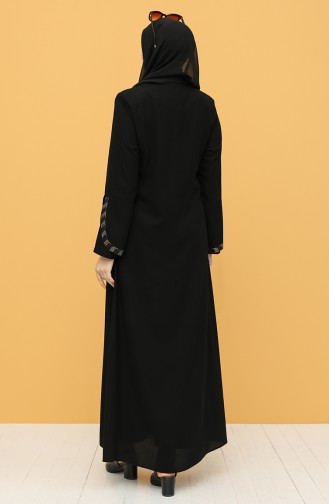 Black Abaya 2038-01