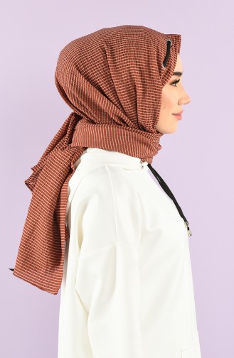 Dark Brick Red Shawl 1001-25