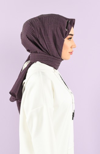 Dark Purple Sjaal 1001-17