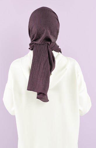 Dark Purple Shawl 1001-17