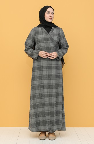 Gray Prayer Dress 1004-06