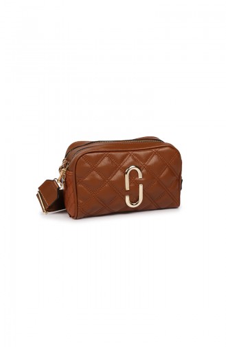 Tobacco Brown Shoulder Bag 43Z-05