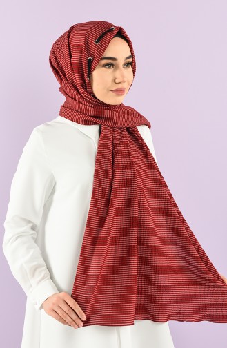 Claret Red Shawl 1001-02