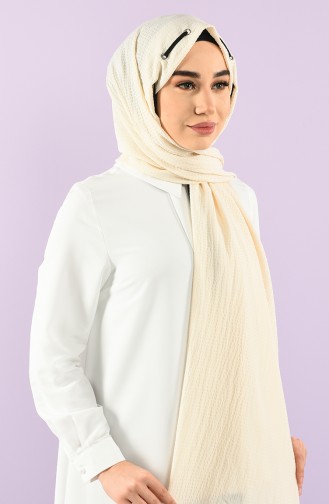 Cream Shawl 1001-08