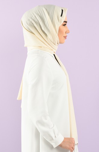 Cream Shawl 1001-08