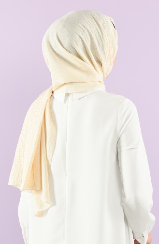 Cream Sjaal 1001-08
