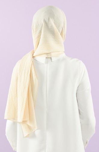 Cream Sjaal 1001-08